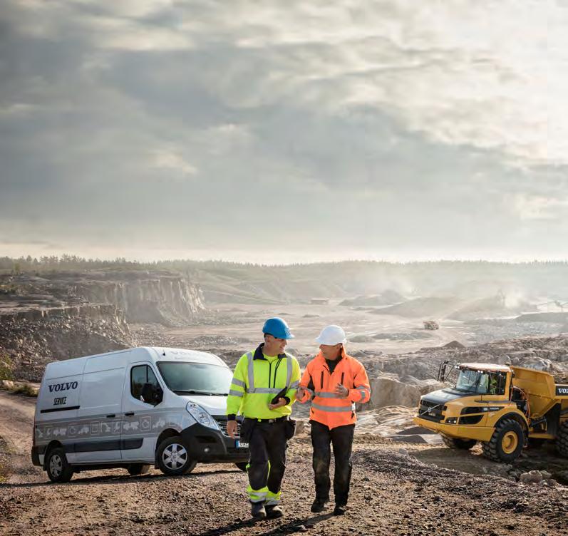Lösningar för dig Våra branschledande maskiner är bara början på din relation med Volvo.