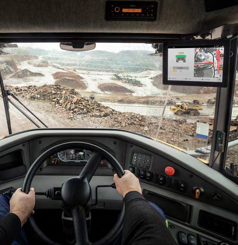 Den perfekta Assist-enten som hjälper dig få ut det mesta av dina ramstyrda Volvo-dumprar.