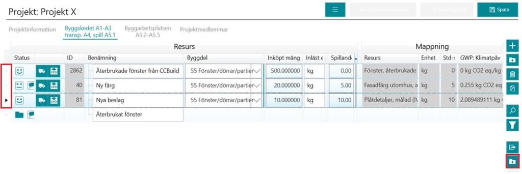 4.20 Flytta resurser till grupp 1.