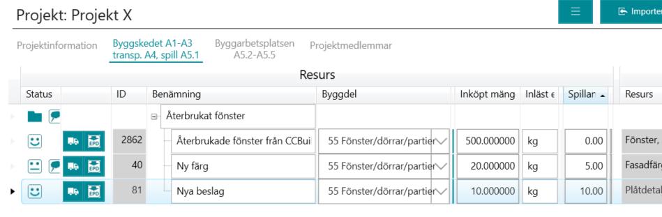 resurs (det går att flytta resurserna en i taget om det är svårt att markera flera åt gången). 2.