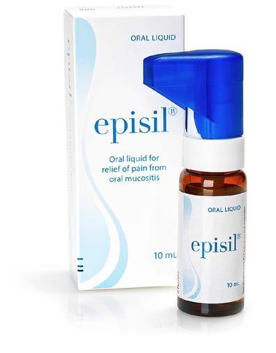 10 Medicinteknisk produkt episil Oral mukosit episil munhålevätska används för behandling av smärtsamma och inflammatoriska tillstånd med sår och blåsor i munnen, t.ex.