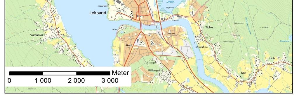 Figur 2.Översiktskarta Platsen för den aktuella detaljplanen redovisas i Figur 2.