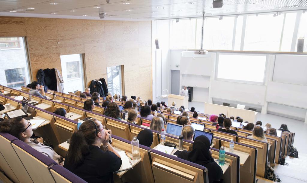 Sammanhållen organisation, attraktiv arbetsplats och studiemiljö Målet för Sahlgrenska akademin är att vara en modern och attraktiv studieoch arbetsplats.