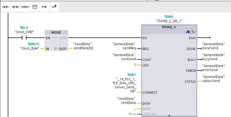 2.8 Konfiguration och parametrering av connections För kommunikatrion mellan stationer kan man välja olika typer av connections, t ex: - S7-connection - ISO-on-TCP connection - TCP/IP eller