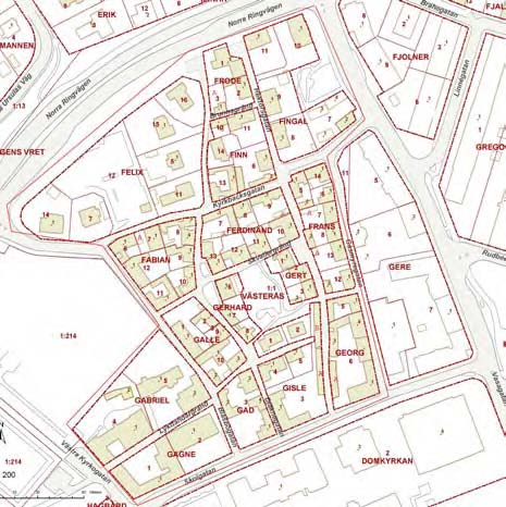 Inledning Bakgrund till projektet Efter en större brand i Västerås centrala äldre kvarter år 2002 startade en diskussion mellan Mälardalens Brand och Räddning, (MBR) stadsbyggnadskontoret, det