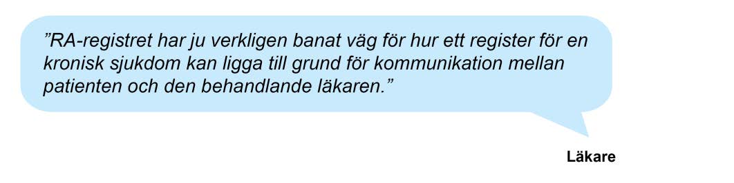 Tre strategiska framtidsfrågor Flera kvalitetsregister skapar redan idag ett direkt värde för patienterna i registret, utöver att patienterna förstås vinner på verksamhetsförbättring av vården.