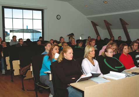 10 Högskolan på Gotland en spännande utmaning invigningsdagens förmiddag erbjöds möjlighet att lyssna till föreläsningar av lärare i olika ämnen.