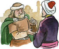 Källor http://www.historiska.se/webb-tv/historia/vikingar/ibn-fadlan/ 12 Ibn Fadlan möter vikingarna Via floderna Volga och Dnjepr tog man sig vidare till Kaspiska havet och Svarta havet.