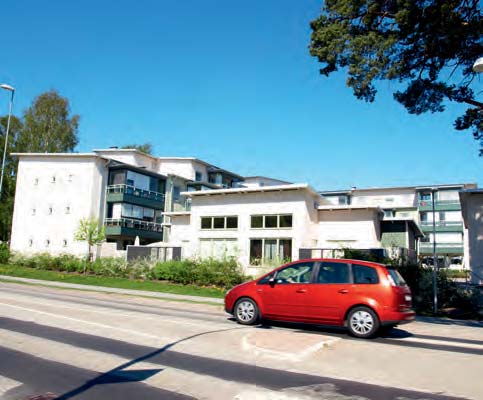 Grannskapet Bålsta är ett undersökningsobjekt i Uppsala län med buller från både spårtrafik och vägtrafik.