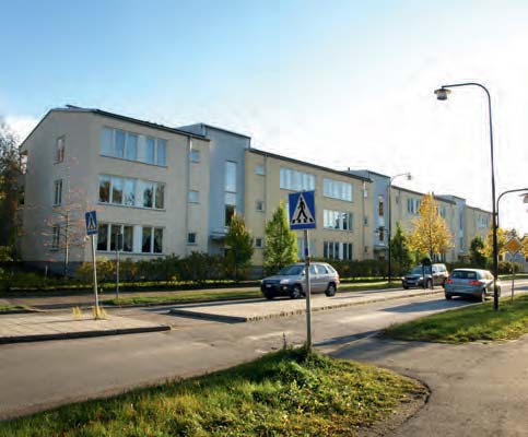 Grannskapet Stigmannen är ett undersökningsobjekt med bullerutsatta bostadshus nära Södertäljevägen, E4/E20.