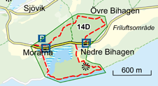 Anordningar: Vid Gålö havsbad finns stuguthyrning, camping, gästhamn, restaurang, kiosk, minigolf och grillplatser. Härifrån utgår också flera vandringsleder på sydöstra Gålö.