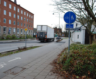 I väster återfinns Norra kyrkogården med en grupp av stora bokar. I skuggan av dessa finns en karaktärskapande klippt häck som fortsätter som avgränsning längs hela kyrkogården.