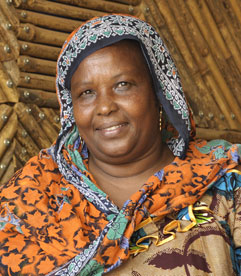 JAG RÖSTADE FÖR FÖRSTA GÅNGEN I MITT LIV. Zainab Osman, förstagångsväljare, Sydsudan Zainad Osman engagerade sig för att få kvinnor att rösta och gick själv en utbildning om valprocessen.