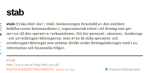 Någon form av förändring i organisationen behöver därför göras för att hantera det som är utöver det som hanteras i linjen.