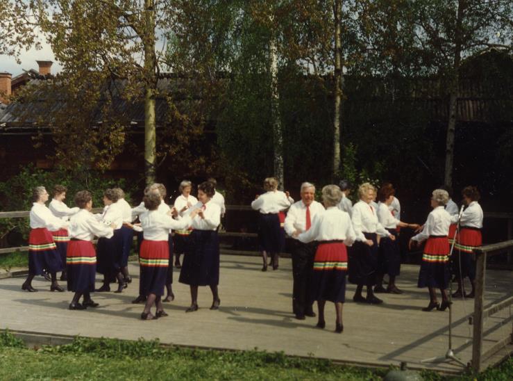 Seniordans på internationell nivå Den första internationella Seniordansledarträffen hölls i Tyskland 1985 (kallad IST= Internationales Seniorentanzleiter treffen).