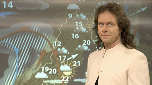 Pär Holmgren, meteorolog vid Sveriges Television Hur vill du kommentera väderuppgiften ovan?