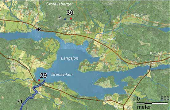 29 Badplats i Brånsviken Ta ett dopp i Långsjön en varm sommardag.