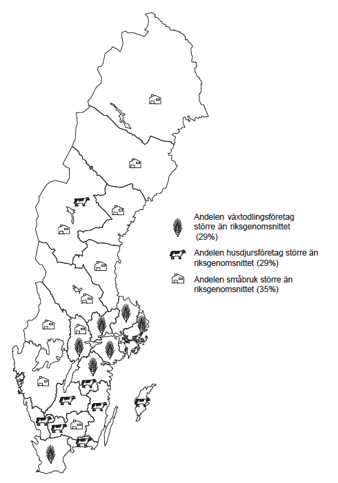 %. Det totala antalet företag år 2010 var knappt 71 100, vilket motsvarar en minskning med 26 % under de senaste 20 åren.