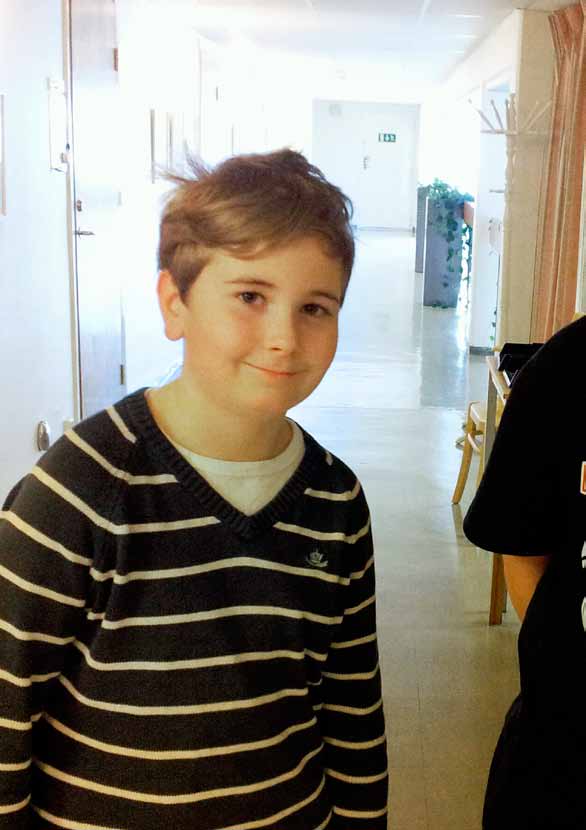 Foto: Hanna Lidström Mattias, 11 år och Gabriel, 13 år Gabriel och Mattias gillar Harry Potter.