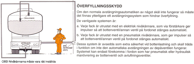 De tankfartyg som används för tillförseln till det svenska depånätet är normalt försedda med dubbla skrov och separata ballastvattentankar.