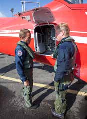 Ambitionsnivån är högsta möjliga från Pilatus sida och man sparar inte på resurserna för att ge mig all tänkbar inblick i PC-21ans kapacitet.