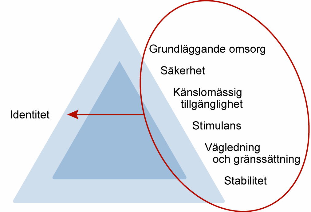 Exempel 2 Sara Tyngdpunkten i denna utredning ligger på områdena känslo- och beteendemässig utveckling, familj och sociala relationer och identitet, varav det senare beskrivs nedan.