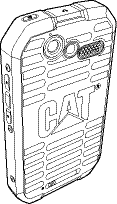 Välkommen till Cat B15Q smarttelefon B15Q är en vatten- och dammtät smarttelefon av klass IP67 som är tillräckligt robust för att motstå ett fall på 1,8 meter på en hård hyta.