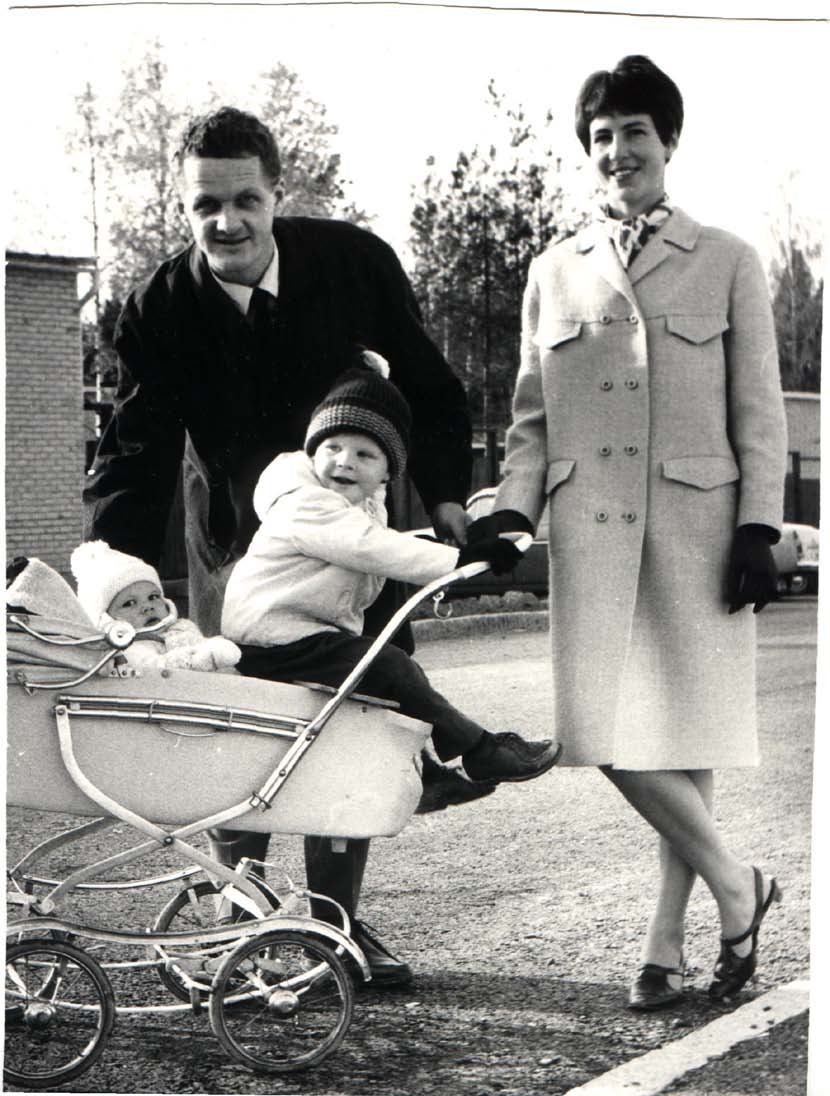 oerhört mycket. Alla var det önskade och älskade. Jag fick plötsligt också en helt ny familj i form av svärföräldrar - svågrar, svägerskor i det nära och intima nätverket.