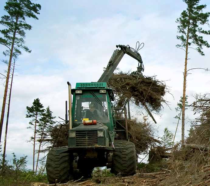 Ökat uttag i samspel med miljö- och produktionsmål Ett ökat uttag av skogsbränslen får inte komma i konflikt med miljö och produktionsmål.