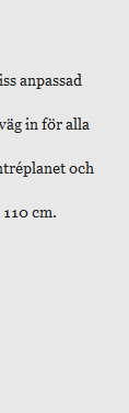 är till stor del text.