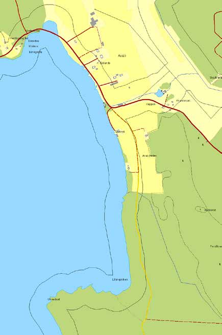 Assjön Assjön ligger i kommunens sydöstra hörn på gränsen till Nässjö kommun. Det aktuella området ligger knappt 2 km från samhället Askeryd och dryga milen från Aneby tätort.