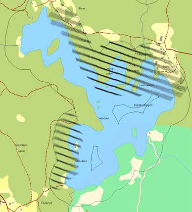 Härshultasjön Två olika områden har föreslagits vid Härshultasjön.