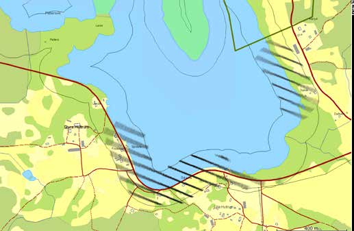 Ören Ören är med sina drygt 9 km 2 en av de större sjöarna i Aneby. Den ligger på gränsen mot Jönköping i kommunens västra ände, men större delen av de östra och södra stränderna hör till Aneby.