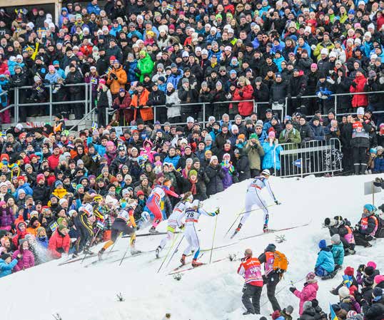 f Det ligger förväntan i luften då världs eliten i längdåkning ska göra upp om medaljerna bara några dagar innan VM i Falun.