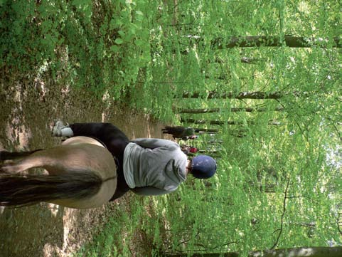 Rid ut i Eslöv Yviga manar, vårsol och den vackraste vitsippevyn man kan tänka sig. Känslan sitter i länge efter en tur i vacker natur med töltande, vänliga små hästar. Och då inte enbart den i baken.