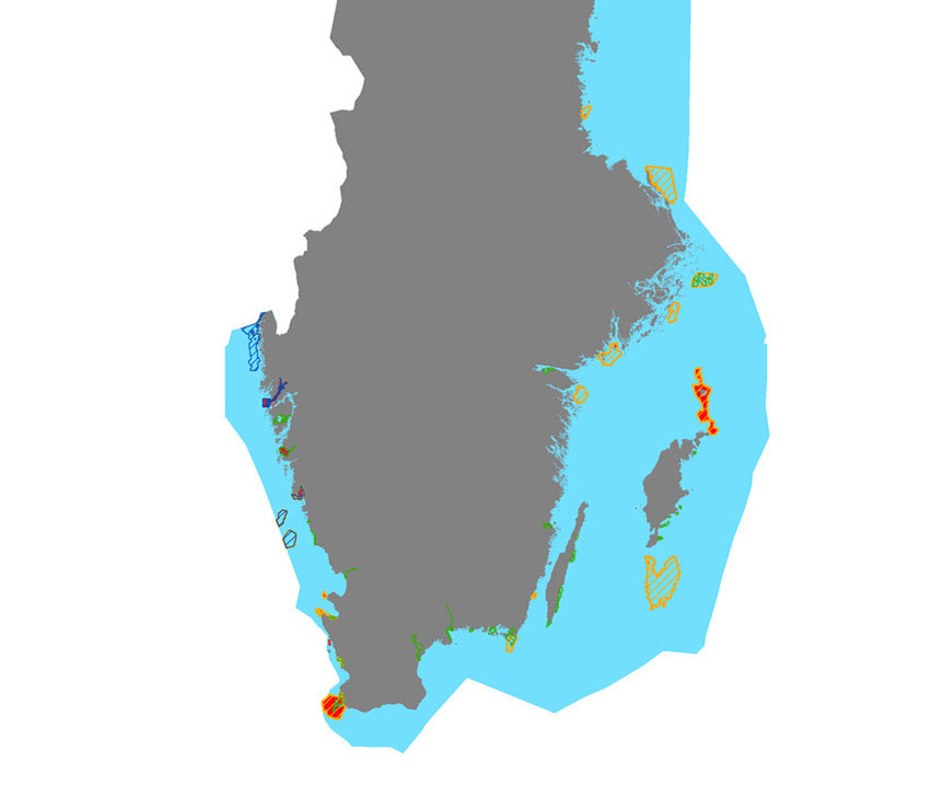 Det gäller områden som pekats ut som skyddsvärda inom Skärgårdsutredningen 2000 och ett fåtal områden som särskilt har uppmärksammats av länsstyrelserna.