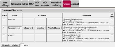 Ingate Firewall/SIParator -version: 4.6.2 Dokumentversion: 1.