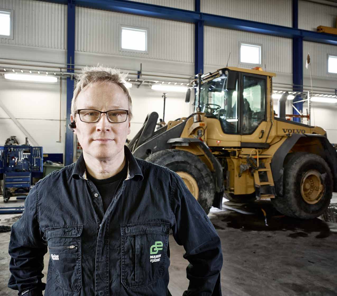 Som nyanställd reservdelsansvarig på GE Maskintjänst i Gällivare, fick Niclas Engman nys om Sweconbutiken Online.