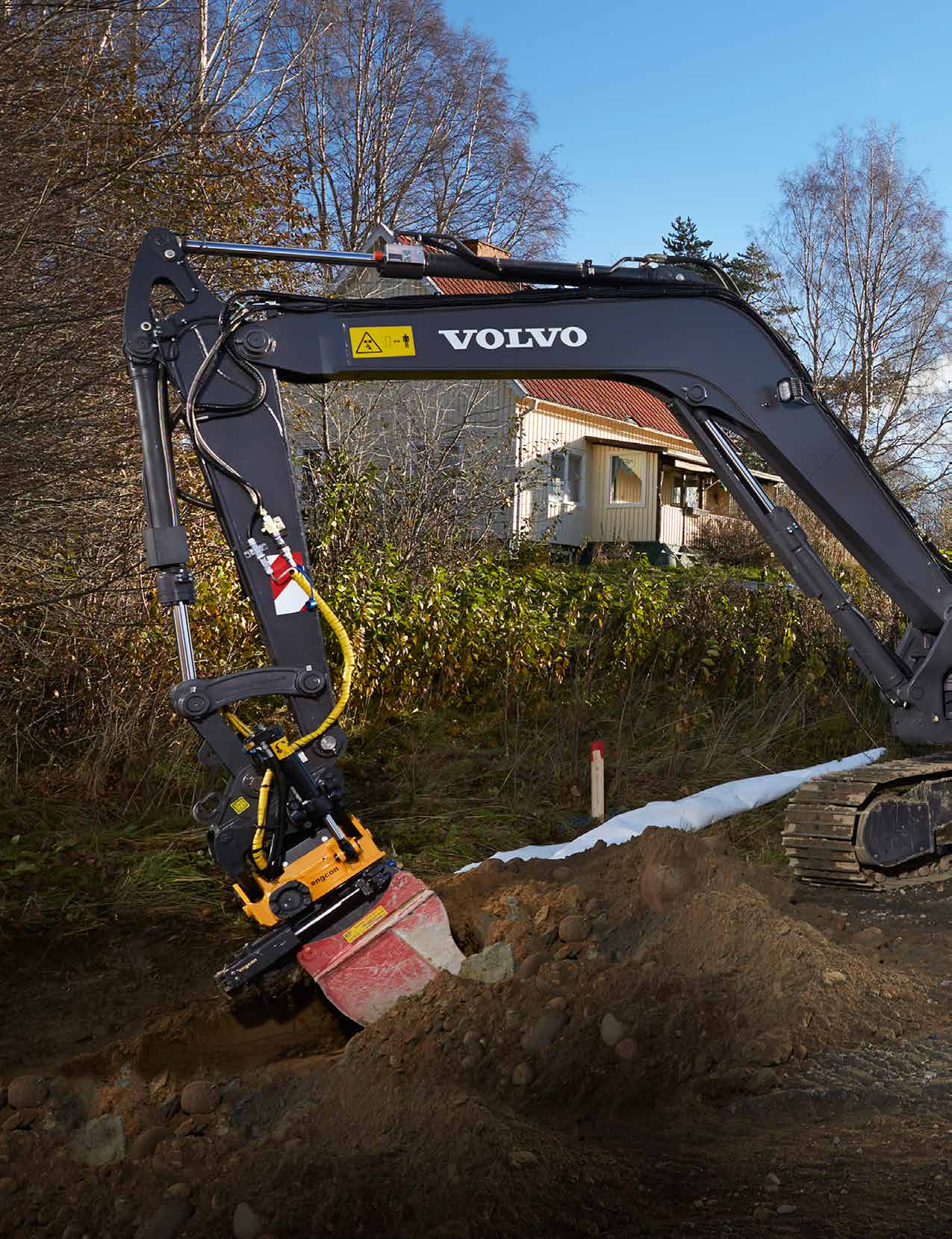 Den känns jäkligt bra och stabil.