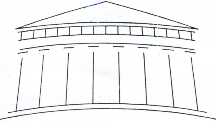 I de tidigare doriska templen är kolonnernas höjd fyra gånger diametern, i Partenon 5,5 gånger diametern. Det märkligaste är dock de förfinande optiska korrektionerna.
