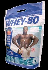 WHEY-80 komplett proteinpulver som är anpassat för dig som idrottar, bygger muskler, eller vill bränna fett på ett effektivare sätt! 100% Whey, ultra filtrerat, snabbt upptag och instant mix.