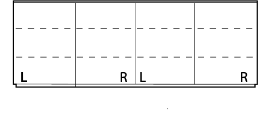 Arctic sideboard 4D, b240xd50xh84 10105755 Mörkbets SEK 18 300 192 1,008 10105760 Vit SEK 17