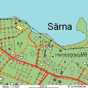 Situationsplan Särna