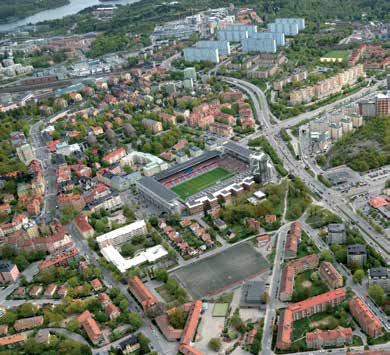 Historia och atmosfär vidareutvecklas Foto: Solna Stadvidareutvecklas De som redan bor i Råsunda uppskattar platsen och dess historia så mycket att de gett den sitt eget namn: Gamla Råsunda.