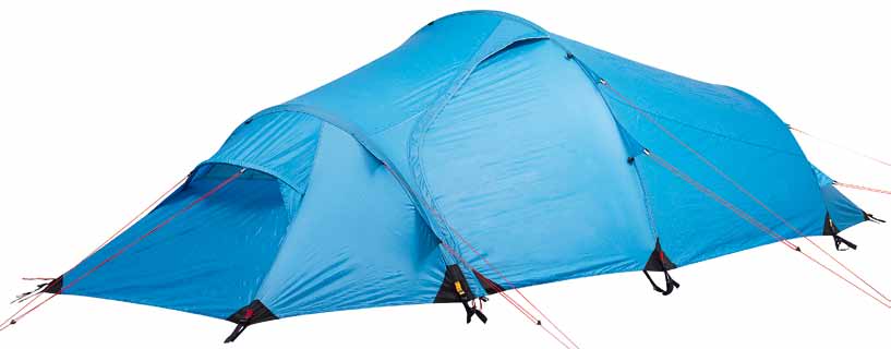 Fjällräven Abisko Lightweight 3 6 500 2,7 (2,94) 3/stort/0,9 kg 30D silikonbelagd polyester ripstop/ >4 70D taffetanylon/10 / 105 160 417/ Aluminium ultra light V-pinnar 48x17 www.fjallraven.