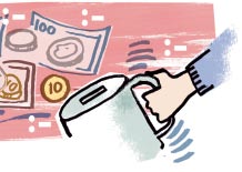 sedlar Än så länge upplever många organisationer att kostnaderna är för stora och att det finns brister i tekniken. De som samlar in pengar ute i organisationen är så vana vid det jobb det innebär.