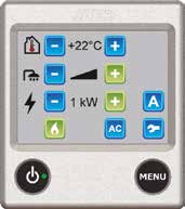 Elektronik Varmvattenberedare Hjärtat i systemet är vår värmepanna Alde Compact 3020 HE som drivs med gasol och 230 V.