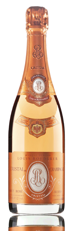 R O S É C H A M P A G N E, F R A N K R I K E Cristal Brut Rosé 2006 ART.