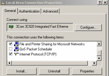 Elementär datakommunikation, E-Designer och Ethernet Inställningar i operatörspanelen Vid leveransen är operatörspanelen inställd på: IP-adress 192.168.1.1 Subnätmask 255.