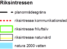 Om flera oförenliga riksintressen enligt 3 kapitlet påträffas inom ett område ska företräde ges åt det eller de ändamål som på lämpligaste sätt främjar en långsiktig hushållning med den fysiska